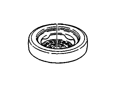 GM 9591766 Wheel Rim Assembly, 16X4 Compact Spare