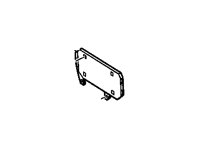 GM 15072932 Bracket Assembly, Front License Plate