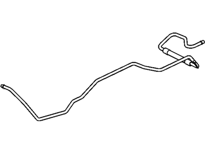 GM 25989713 Transmission Fluid Cooler Outlet Pipe Assembly