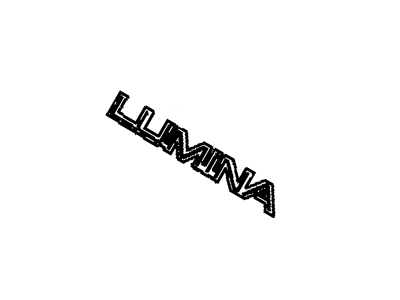 1990 Chevrolet Lumina Emblem - 10122036
