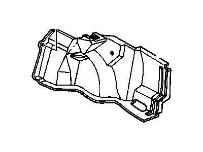 GM 25624992 Trim Assembly, Rear Compartment Side (Right Side) *Gry D Hether