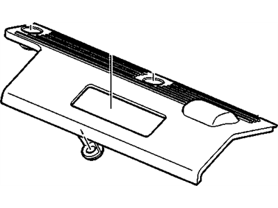 GM 12595800 Shield Assembly, Upper Intake Manifold Sight