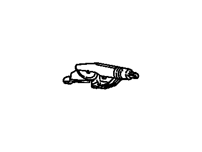 16600949 GM Solenoid Assembly, Rear Compartment Lid Lock Release Illustration 1 of 1