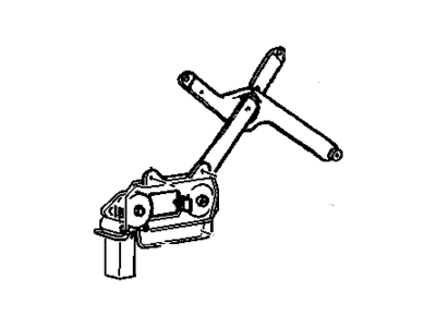 GM 19152023 Motor Asm,Rear Side Door Window Regulator <Use 1C5L 7300A>