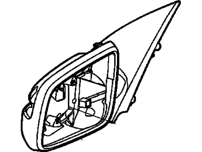 Pontiac G8 Side View Mirrors - 92214581