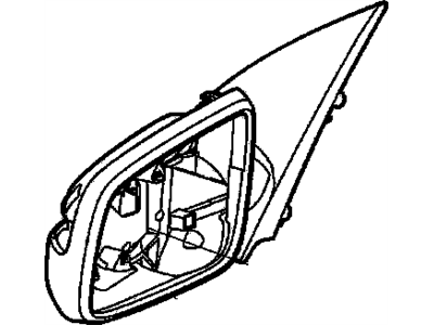 GM 92194048 Mirror,Outside Rear View