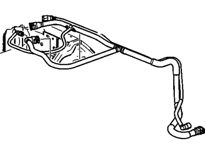 GM 15872644 Hose Assembly, Fuel Feed & Evap Emission