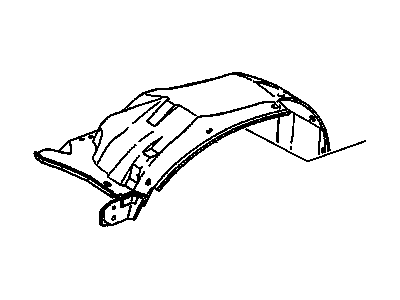 GM 15708265 Panel, Front Wheelhouse