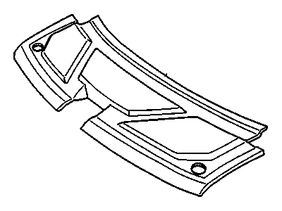 GM 15161134 Insulator, Hood