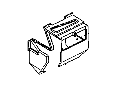 GM 52471447 Case,Defroster