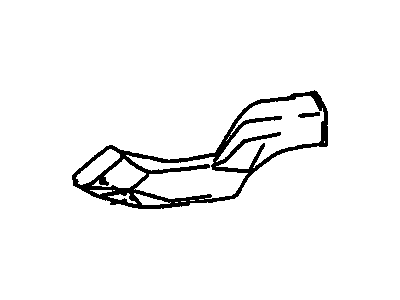 GM 94857371 Duct,Instrument Panel Outer Air Outlet