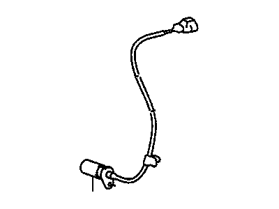 Pontiac Vibe Crankshaft Position Sensor - 19185434