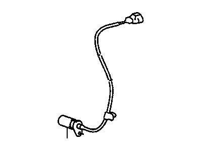 2010 Pontiac Vibe Crankshaft Position Sensor - 19185434