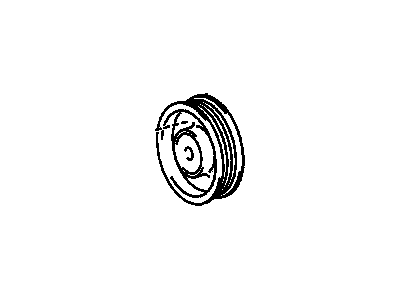 GM 19185216 Pulley,Drive Belt Tensioner