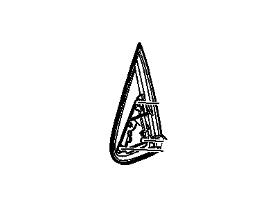 GM 15870443 Gasket, Outside Rear View Mirror