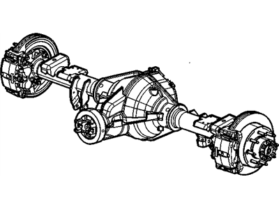 2007 Chevrolet Silverado Axle Shaft - 15830025