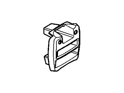 GM 88892929 Bezel Asm,Front Floor Console Accessory Power Front Receptacle *Neutral