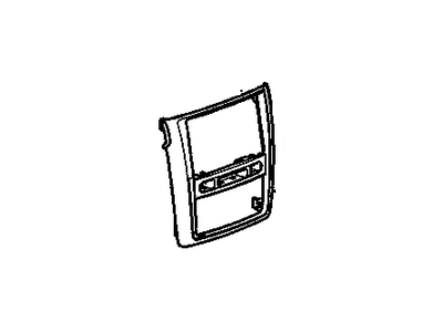 GM 15842351 Plate Assembly, Instrument Panel Accessory Trim *Harvest Burl