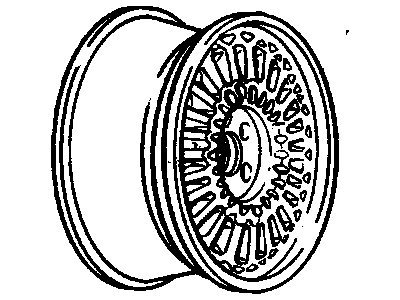 1994 Cadillac Deville Spare Wheel - 3636695