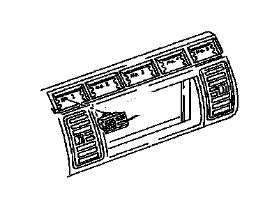 1993 GMC Safari Mirror Switch - 15563184