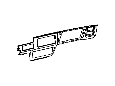 GM 22537606 Plate Asm,Instrument Panel Accessory Trim