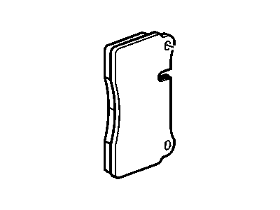 GM Brake Pad - 22956256