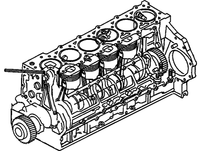 GM 98417247 Engine Asm - (Service Partial)