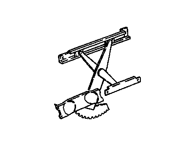 Oldsmobile Achieva Window Regulator - 16633098