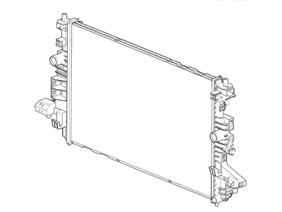 Chevrolet Volt Radiator - 84492791