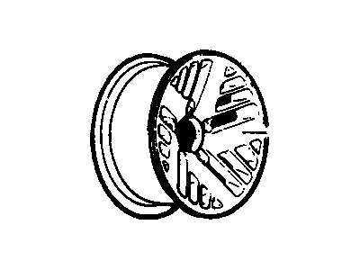 1987 Pontiac Firebird Spare Wheel - 10031304