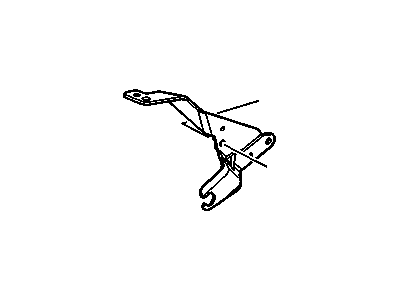 GM 15150104 Bracket, Automatic Transmission Range Selector Lever Cable