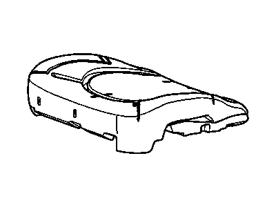 GM 15268886 Pad Assembly, Driver Seat Cushion