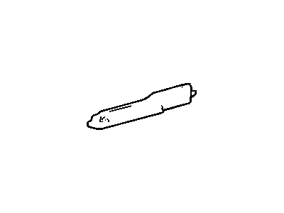 20832985 GM Cover, Driver Seat Outer Adjuster Trk Finish *Light Cashmere Illustration 1 of 1