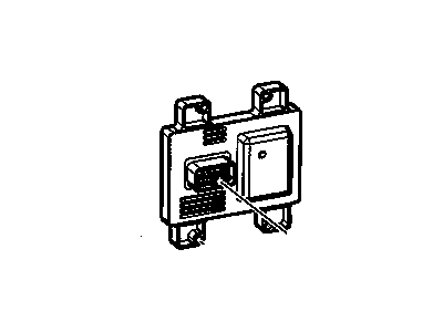 GM 19117214 Powertrain Control Interface Module Assembly