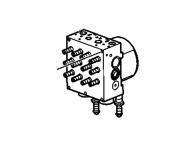 Saturn Vue ABS Control Module - 19301498