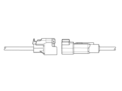 GM 15136073 Connector,Amplifier, Radio Speaker *Black