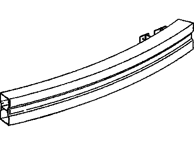 GM 25771243 Bar Assembly, Rear Bumper Imp