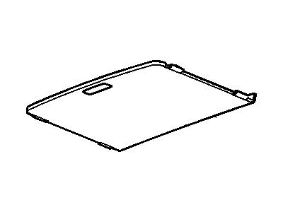 GM 20864579 Sunshade Assembly, Sun Roof *Titanium