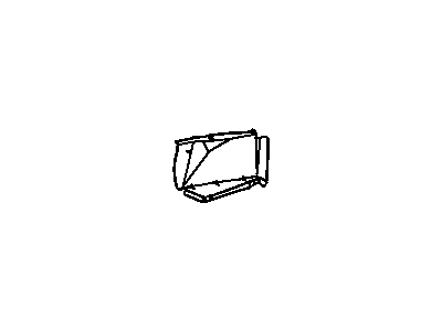 GM 22659536 Filler, Rear Compartment Panel To Quarter Outer Panel