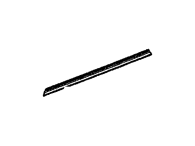 GM 20835973 Weatherstrip, Rear Side Door Lower Auxiliary