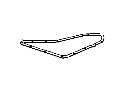 1987 Cadillac Cimarron Oil Pan Gasket - 8678168