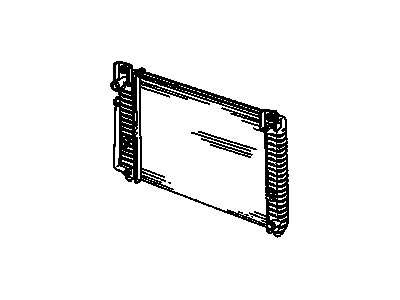 2001 Chevrolet Silverado Radiator - 52486601