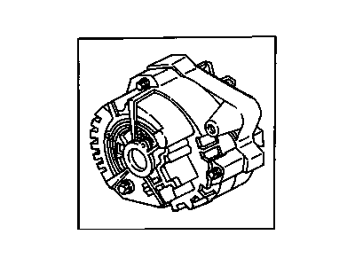 Chevrolet V20 Alternator - 10463414