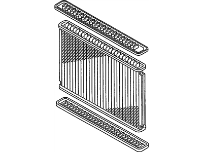 GM 94855409 CORE, Radiator