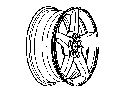 Pontiac G6 Spare Wheel - 9596888