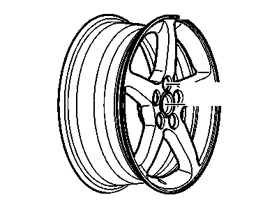 2009 Pontiac G6 Spare Wheel - 9596888