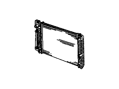 GM 89019167 Radiator Assembly