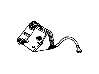 GM 12500545 MOTOR KIT O/S RR VIEW MIR