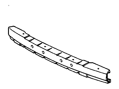 GM 10108803 Bar, Front Bumper Imp