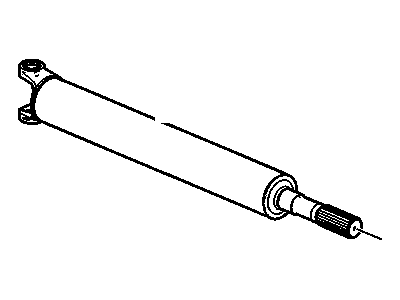 GM 15112274 Front Propeller Shaft Assembly 15112274 GM Front Propeller Shaft Assembly Illustration 1 of 1